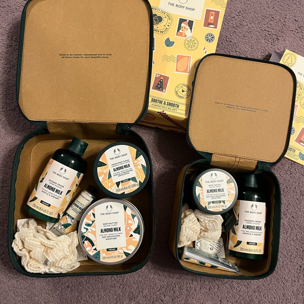 The Body Shop Almond Milk Bath Sets
